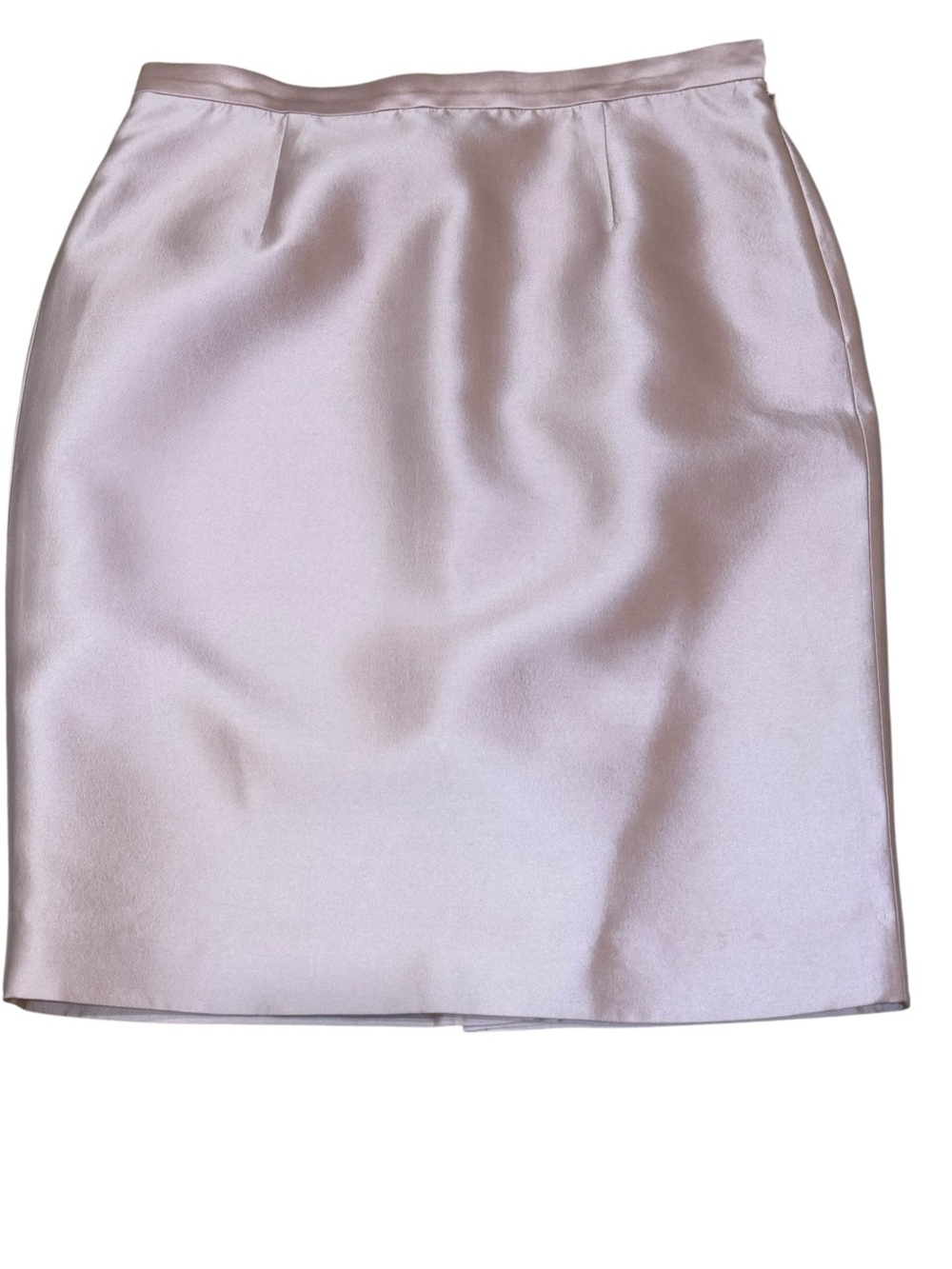 Worth New York Hailey Silk Wool Pencil Skirt Blush Pink Quiet Luxury Old Money 6